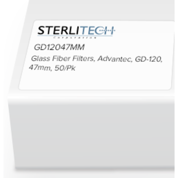 Advantec Mfs Glass Fiber Membrane Filters, GD-120, 47mm, PK50 GD12047MM